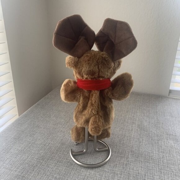Moose Hand Puppet / Golf Club Head Cover Stuffed Full Body Plush - Picture 3 of 5